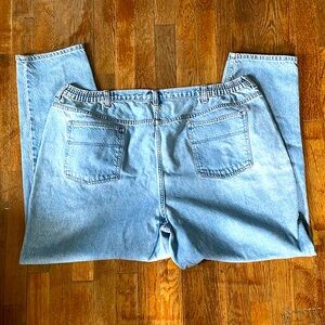 Liz & Me Wide tall jeans light blue plus size